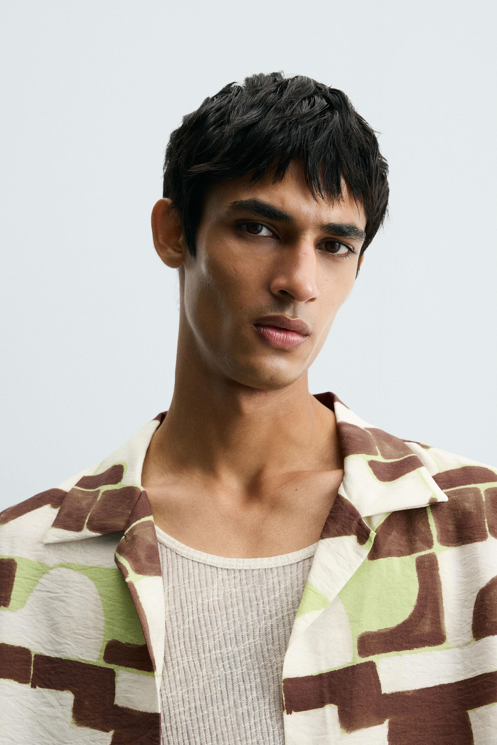 ABSTRACT PRINT SHIRT